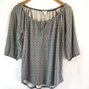 Old Navy Boho Raglan Sleeve Top